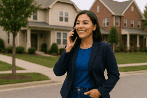 lady on phone