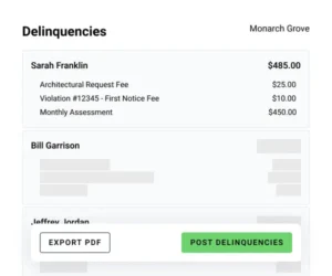 delinquencies