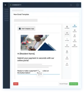 resident engagement dashboard