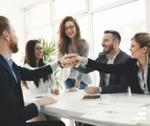 people in conference room