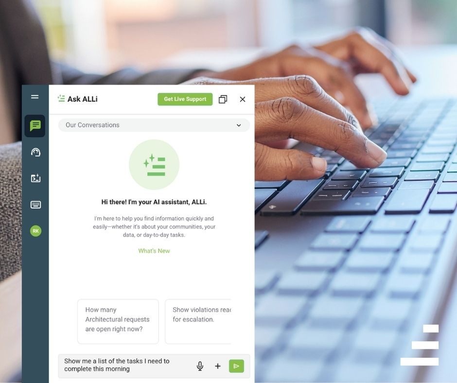 alli interface image