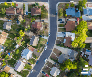 community ariel shot