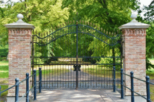 dwelling secuirty gate